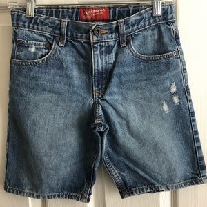Arizona Boys Denim Shorts w/Adjustable Waistband